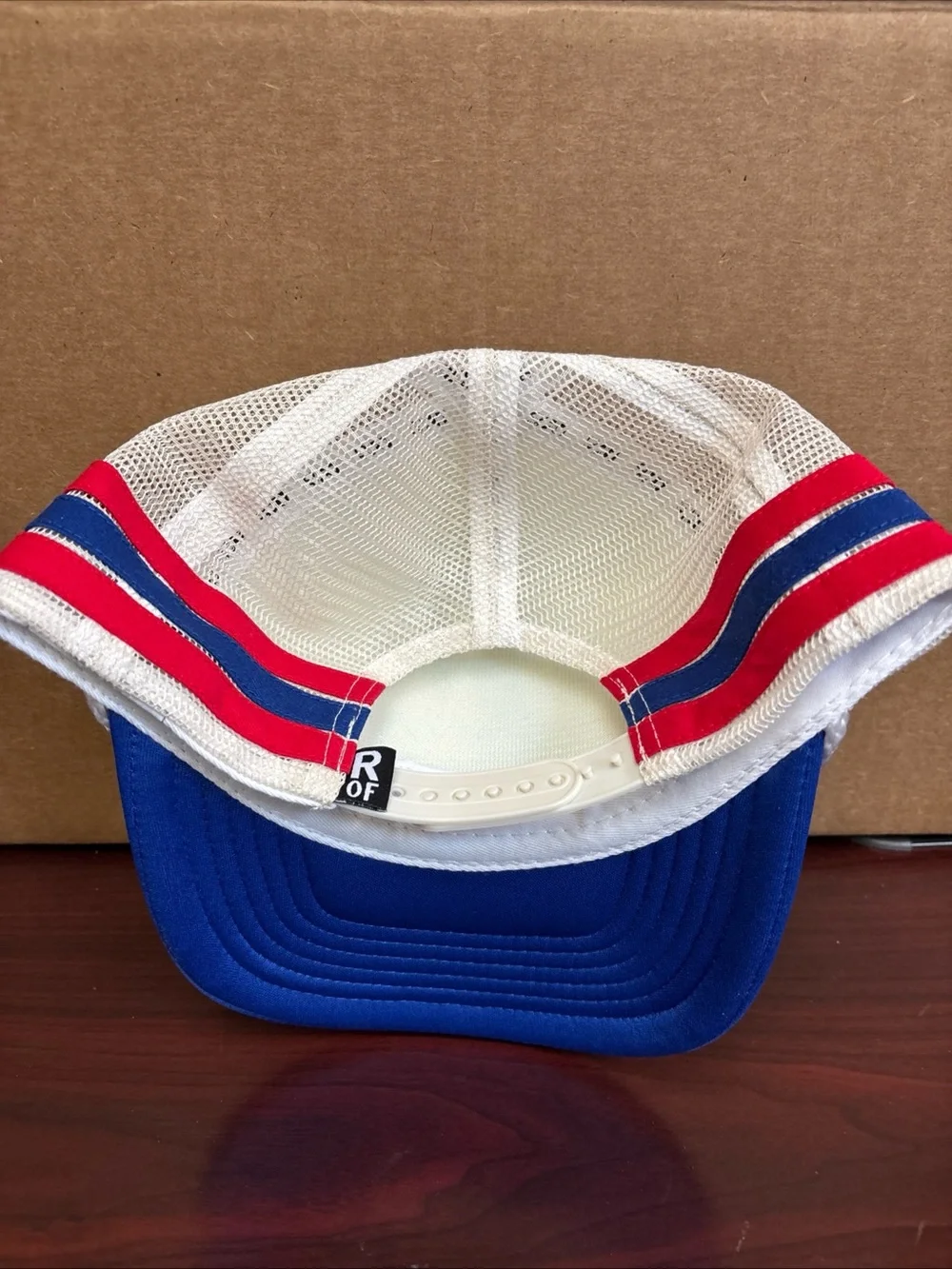 1981 Caesars Racing Team Trucker Hat Cap Snapback F1 Vegas Grand Prix 3 Stripes
